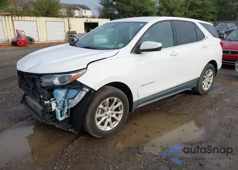 2018 Chevrolet Equinox Lt из США, поврежденный, VIN 2GNAXJEV4J6262095